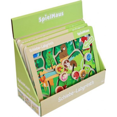 Spielmaus Schuiflabyrint 3-voudig gevarieerd