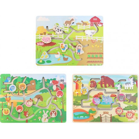 Spielmaus Schuiflabyrint 3-voudig gevarieerd