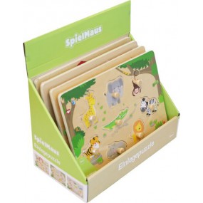 Insteekpuzzel 7 tot 10 delig, Spielmaus