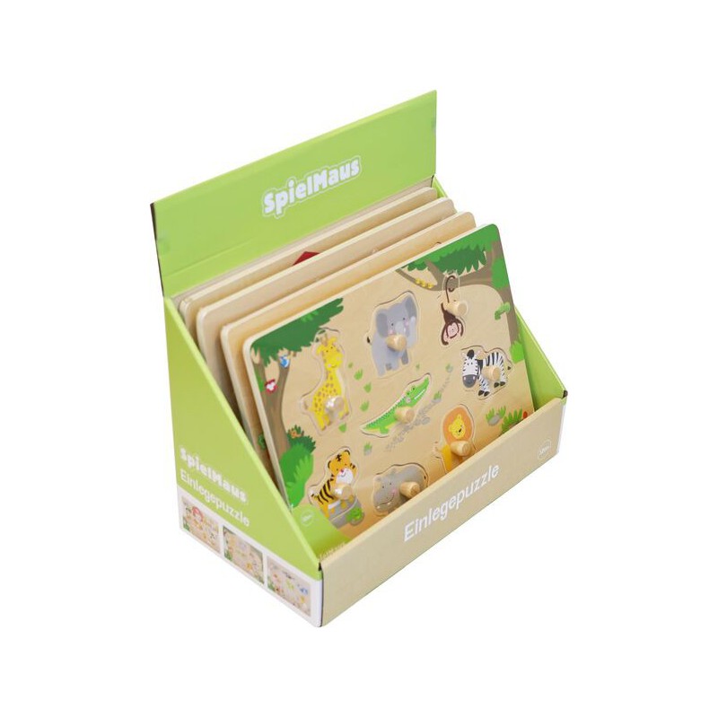 Insteekpuzzel 7 tot 10 delig, Spielmaus