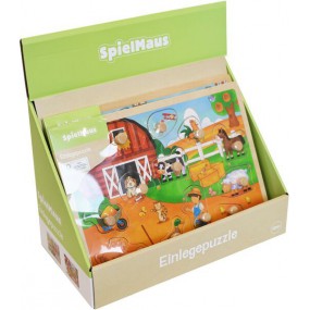 Spielmaus Inlegpuzzel van 7-10 stukjes