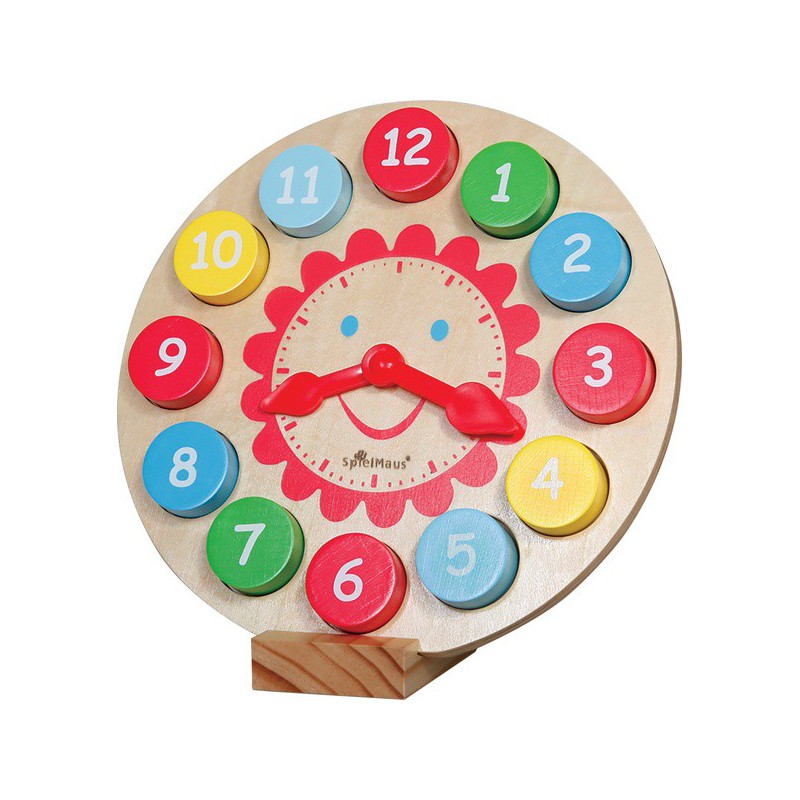 Spielmaus Houten leerklok