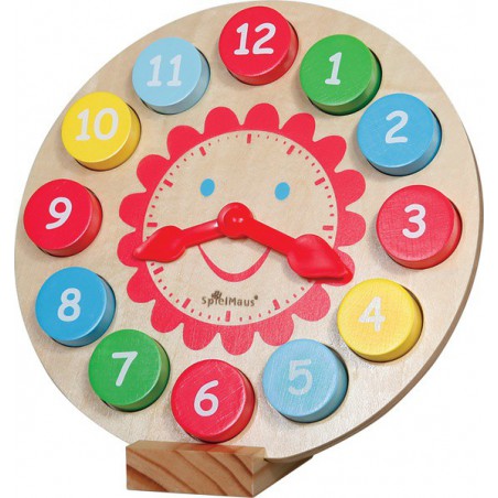 Spielmaus Houten leerklok