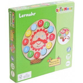 Spielmaus Houten leerklok