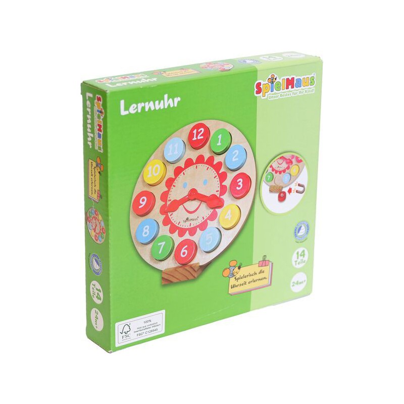 Spielmaus Houten leerklok