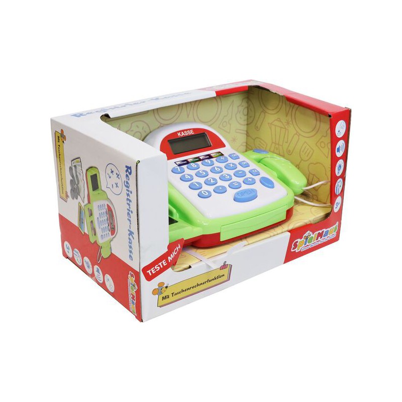 Spielmaus Kassa met functies en accessoires
