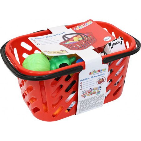 Spielmaus winkelmand met inhoud