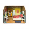 Het Muizenhuis - Slaapkamer karton miniatuur