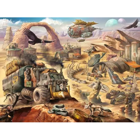 Mad Max, Welcome to the wasteland, ravensburger  1500stukjes