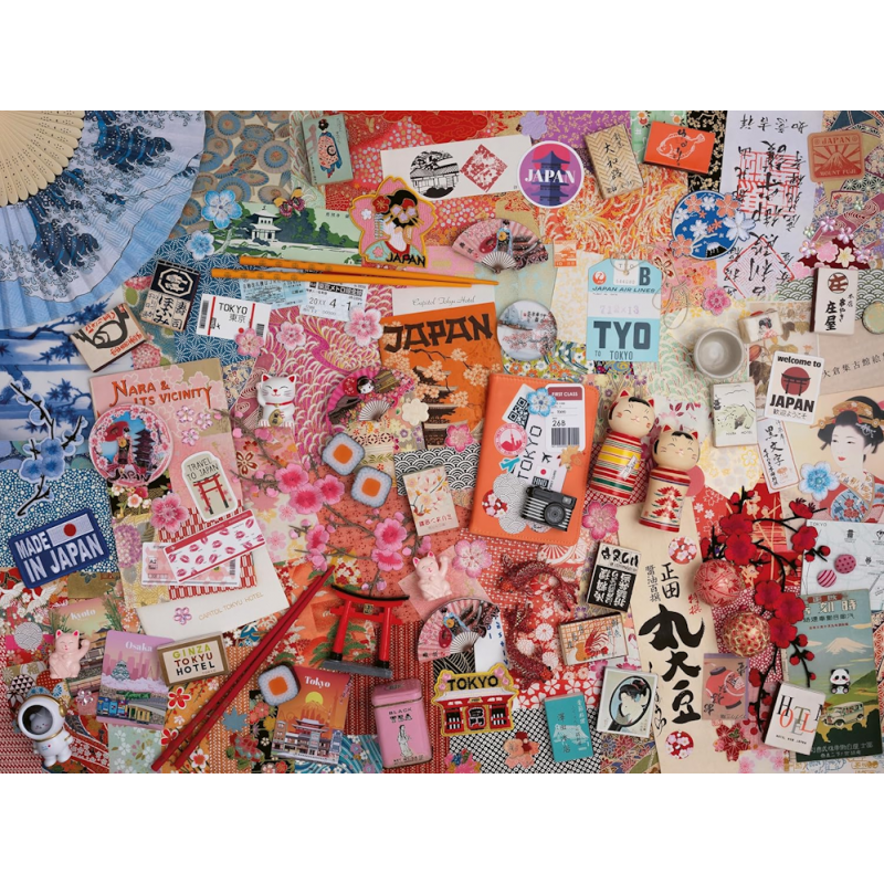 Trip to tokyo ravensburger  1500stukjes