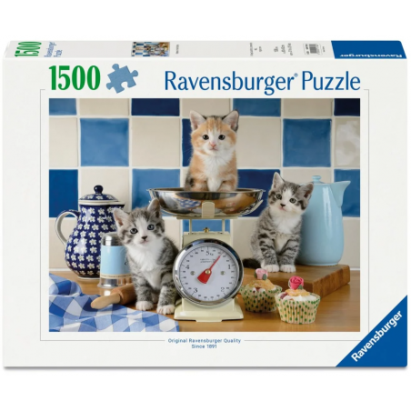 Kittens in the kitchen, 1500 stukjes Ravensburger