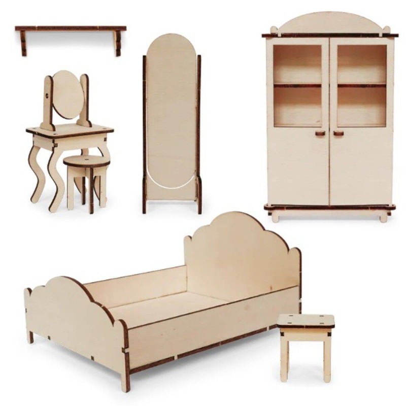 Het Muizenhuis - Grote slaapkamer meubelkit