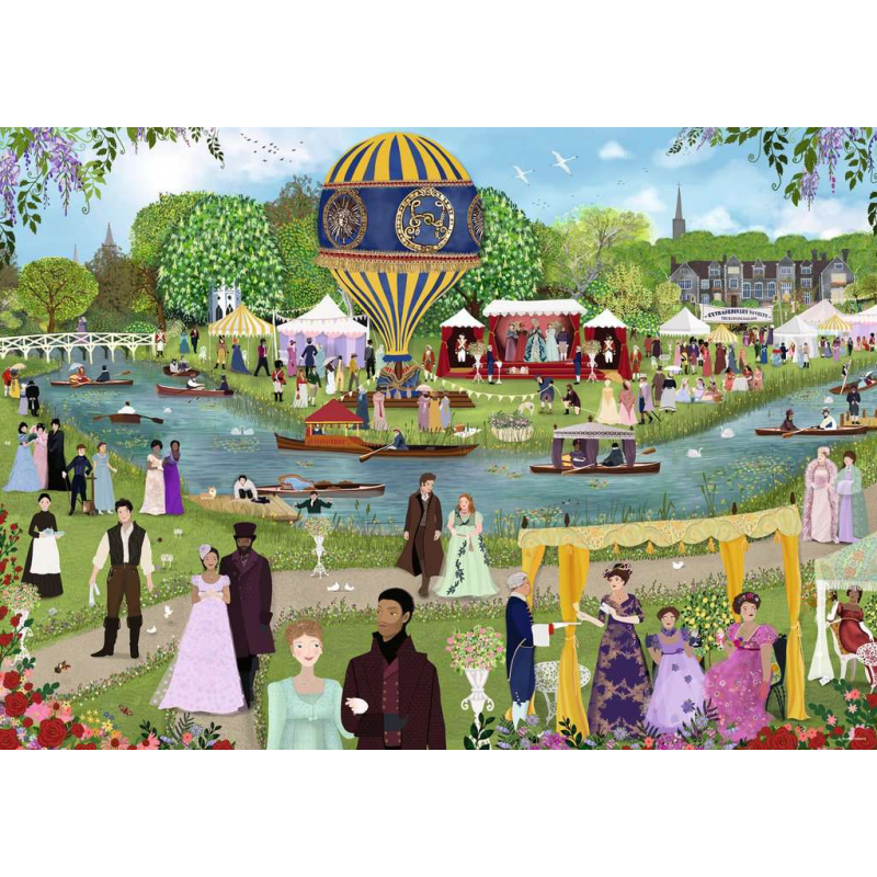 1000stukjes puzzel Ravensburger Bridgerton