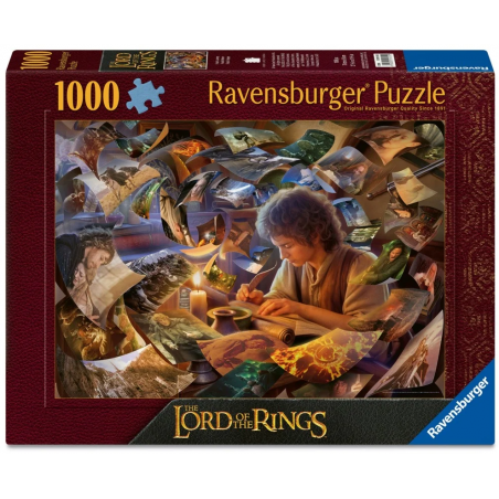 LOTR Frodo's journey, 1000 stukjes Ravensburger