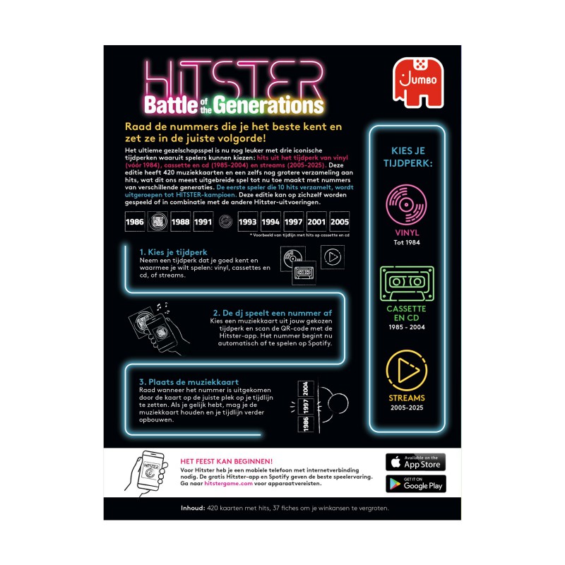 Hitster  Battle of the Generations, Jumbo