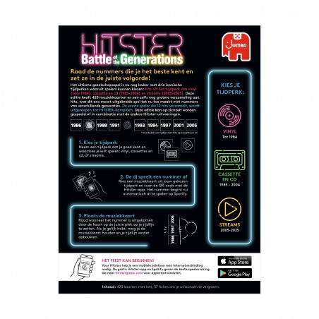 Hitster  Battle of the Generations, Jumbo