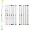 Alcohol Markers Pastelkleuren 12 stuks Creative Company