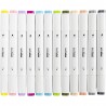 Alcohol Markers Pastelkleuren 12 stuks Creative Company