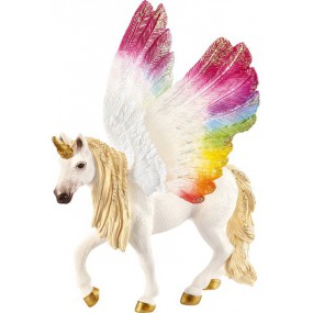 Schleich Gevleugelde regenboog eenhoorn, 70576