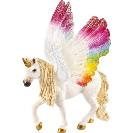 Schleich Gevleugelde regenboog eenhoorn, 70576
