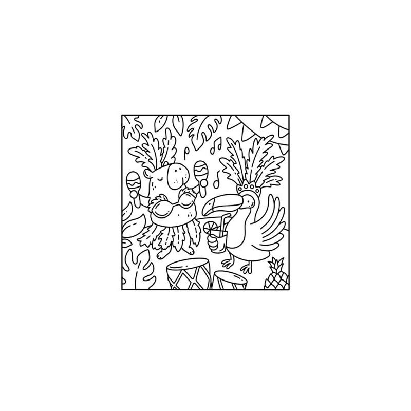 Cozy Escapes, cute & cozy coloring kleurboek