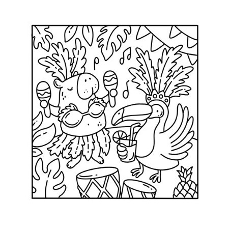 Cozy Escapes, cute & cozy coloring kleurboek