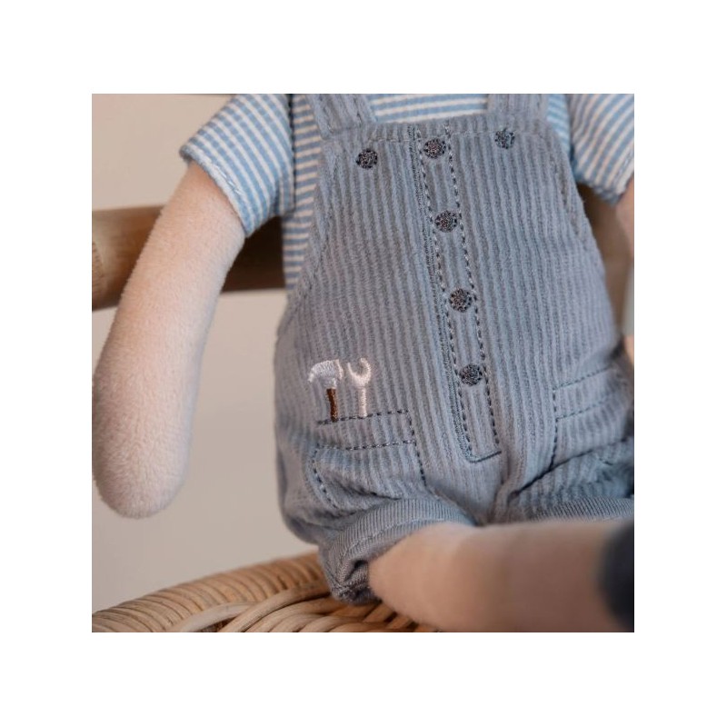 Knuffelpop Jim, 35 cm - Little Dutch