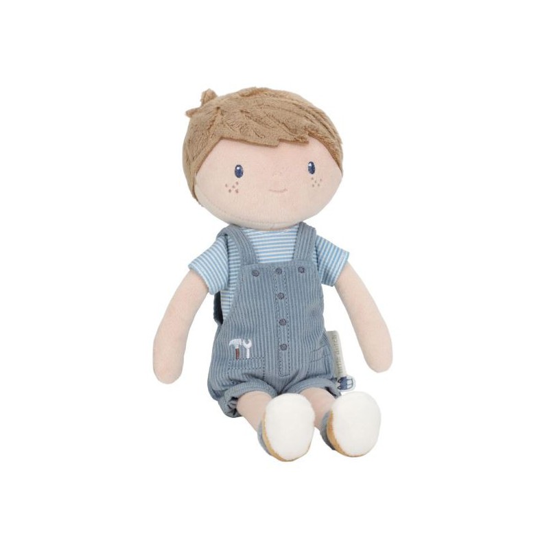 Knuffelpop Jim, 35 cm - Little Dutch