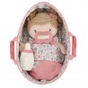 Babypop in Mandje Rosa - Little Dutch