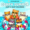 Comfy Summer, cute & cozy coloring kleurboek