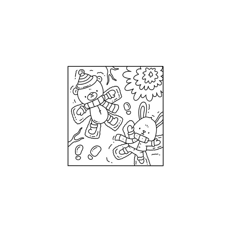 Cozy Winter, cute & cozy coloring kleurboek