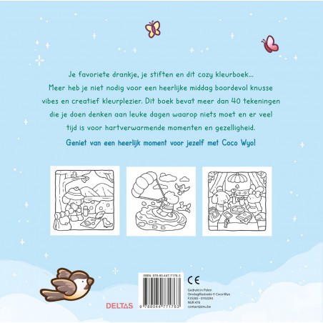 Cozy Days, cute & comfy kleurboek