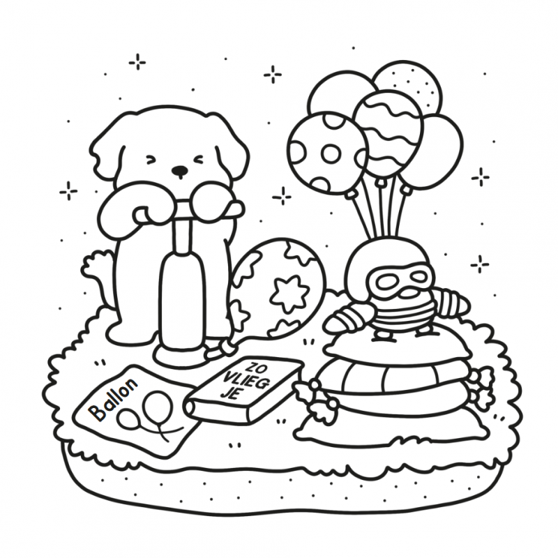 Cozy Cuties, cute & comfy kleurboek