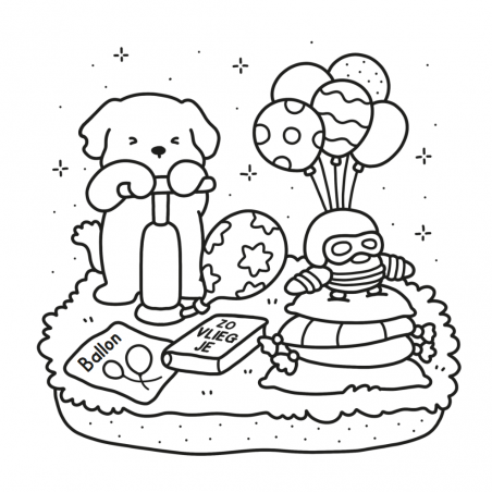 Cozy Cuties, cute & comfy kleurboek