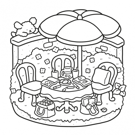 Cozy Corner, cute & comfy kleurboek Coco Wyo