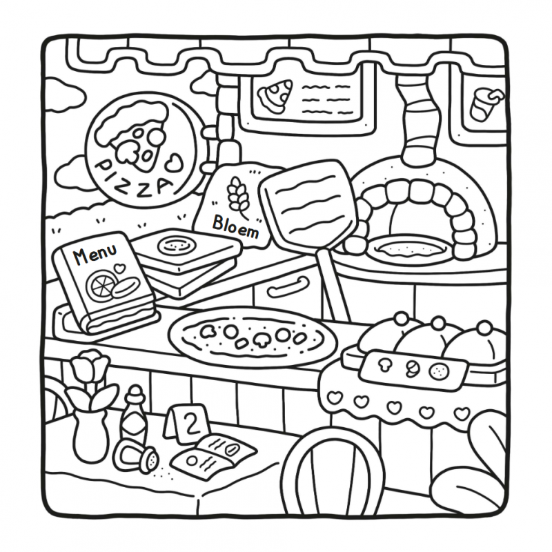 Cozy Corner, cute & comfy kleurboek Coco Wyo