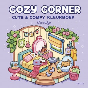 Cozy Corner, cute & comfy kleurboek Coco Wyo