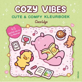 Cozy Vibes, cute & comfy kleurboek