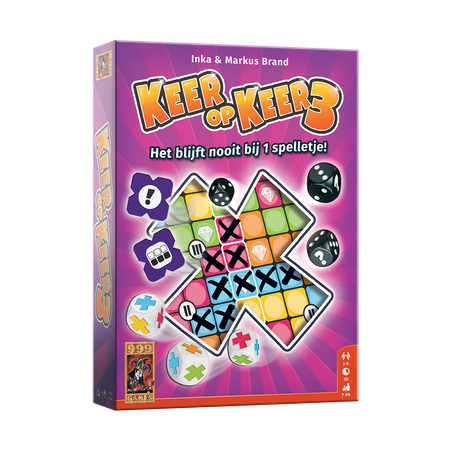 Keer Op Keer 3 Dobbelspel, 999games