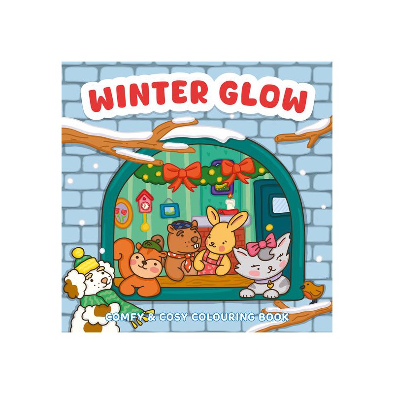 Winter Glow, comfy & cosy coloring kleurboek