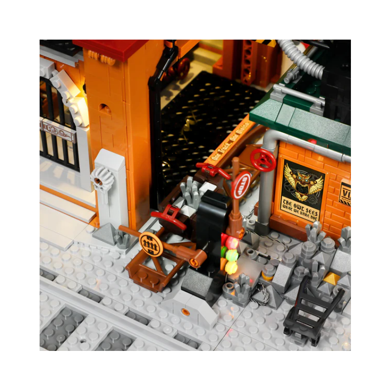 Lumibricks L9101 - Ore factory, 3138 steentjes