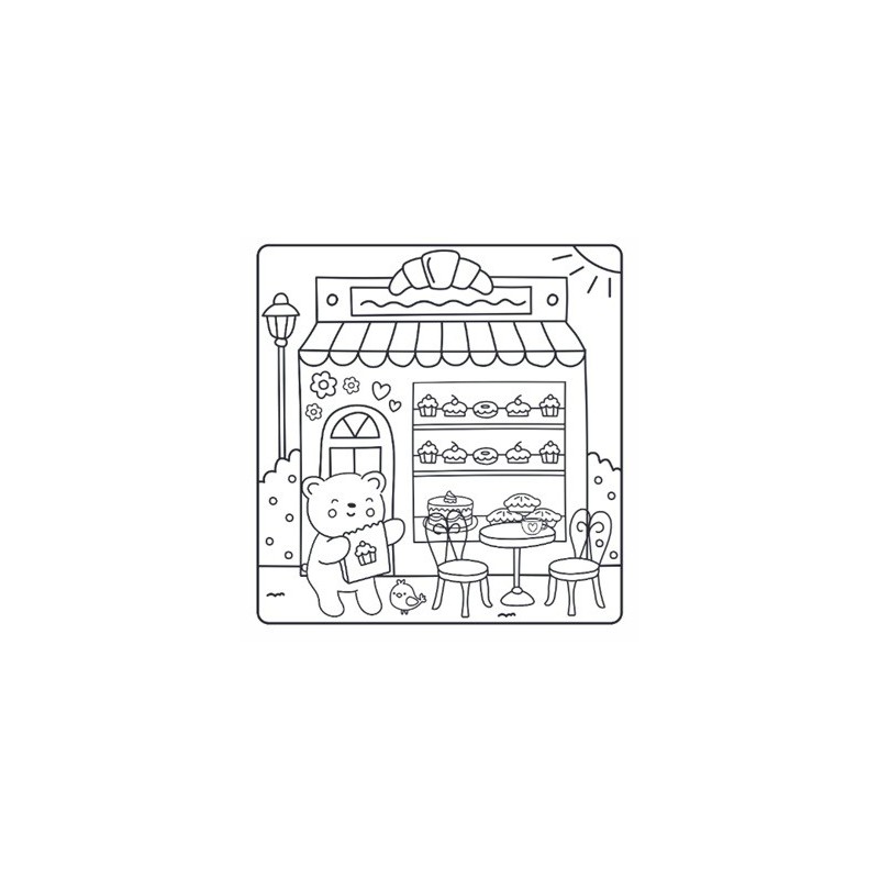 Happy Shopping, Lief en vrolijk kleuren cozy en comfy kleurboek sunny vibes