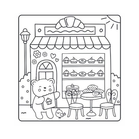 Happy Shopping, Lief en vrolijk kleuren cozy en comfy kleurboek sunny vibes