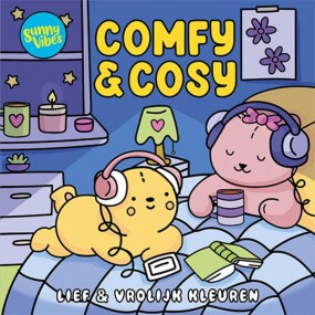 Sunny Vibes: Comfy & Cosy Lief en vrolijk kleuren kleurboek