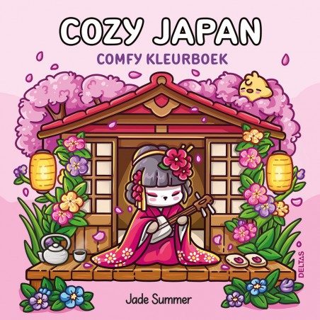 Cozy Japan, comfy kleurboek