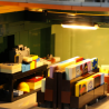 Lumibricks F9058 - Record store, 1980 steentjes