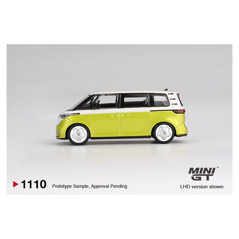 VW ID. Buzz '23, wit/geel (1110) (blister verpakking)