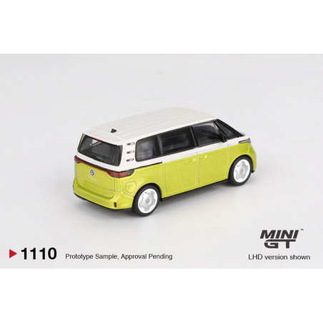 VW ID. Buzz '23, wit/geel (1110) (blister verpakking)