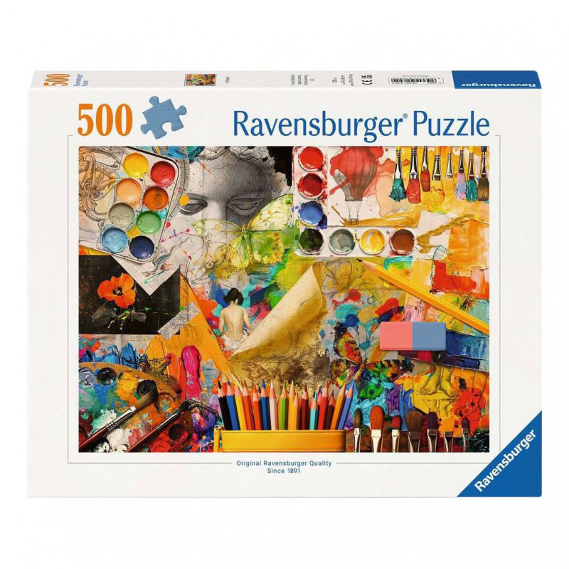 Art studio, 500 stukjes Ravensburger