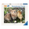 Rabbit and Chick, 500 stukjes Ravensburger